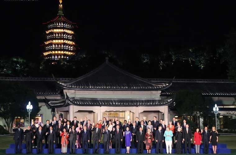 Anh: Le chao mung Hoi nghi thuong dinh G20 o Hang Chau